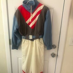 Vintage Bogner Onesie Ski Suit (reversible)